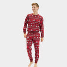 Red Christmas Pyjama for Men Ho Ho Ho Women