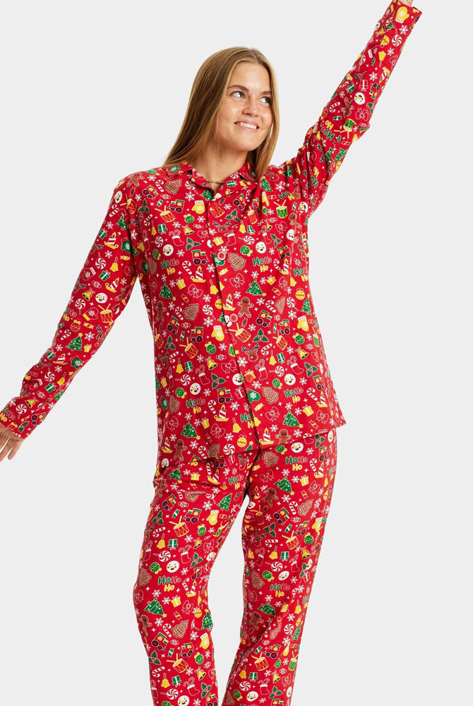 Christmas Dream Red Christmas Pyjama for Women and Men