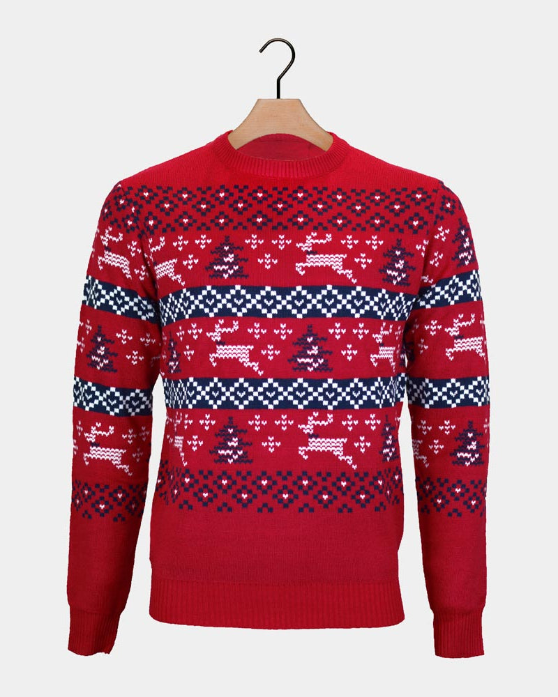 Canada Family Christmas Red Jumper