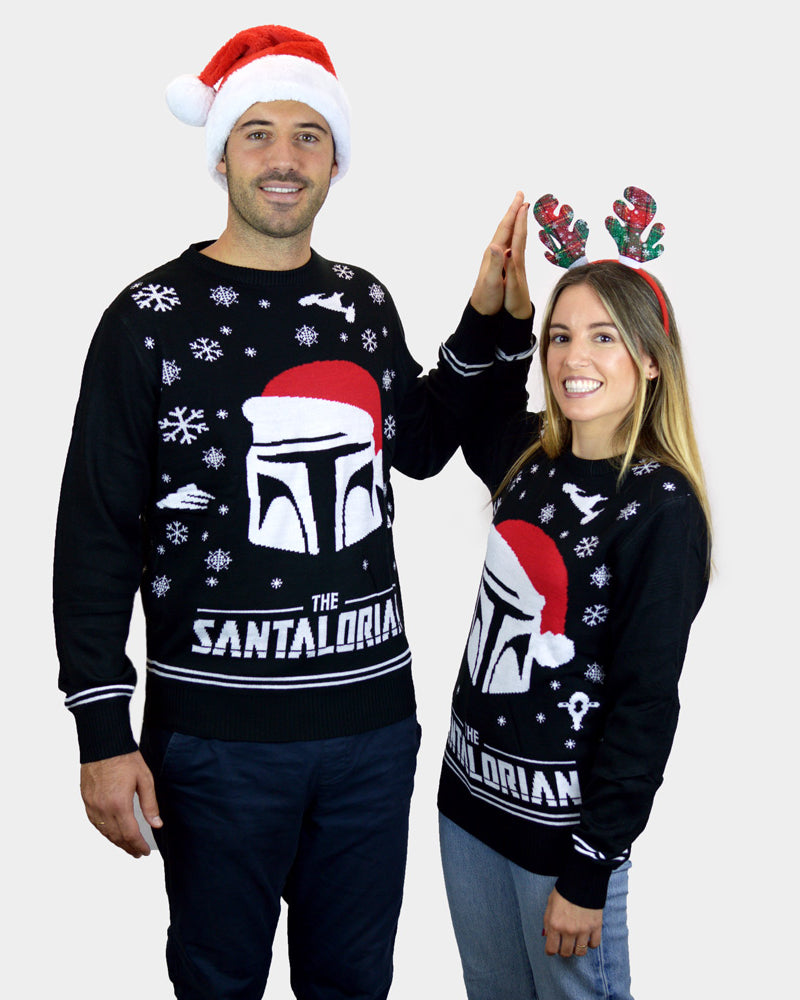 Star Wars The Santalorian Mens and Womens Christmas Jumper
