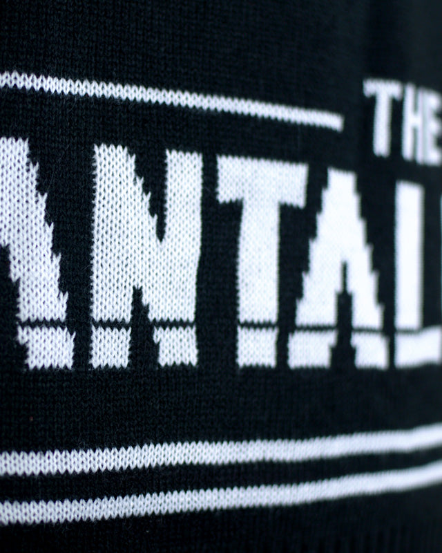 The Santalorian Men's Christmas Jumper detail