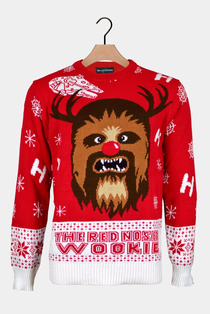 Couples Wookiee Christmas Jumper