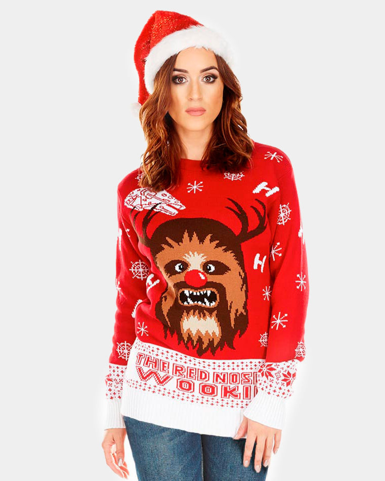 Star Wars Wookiee Mens and Womens Christmas Jumper