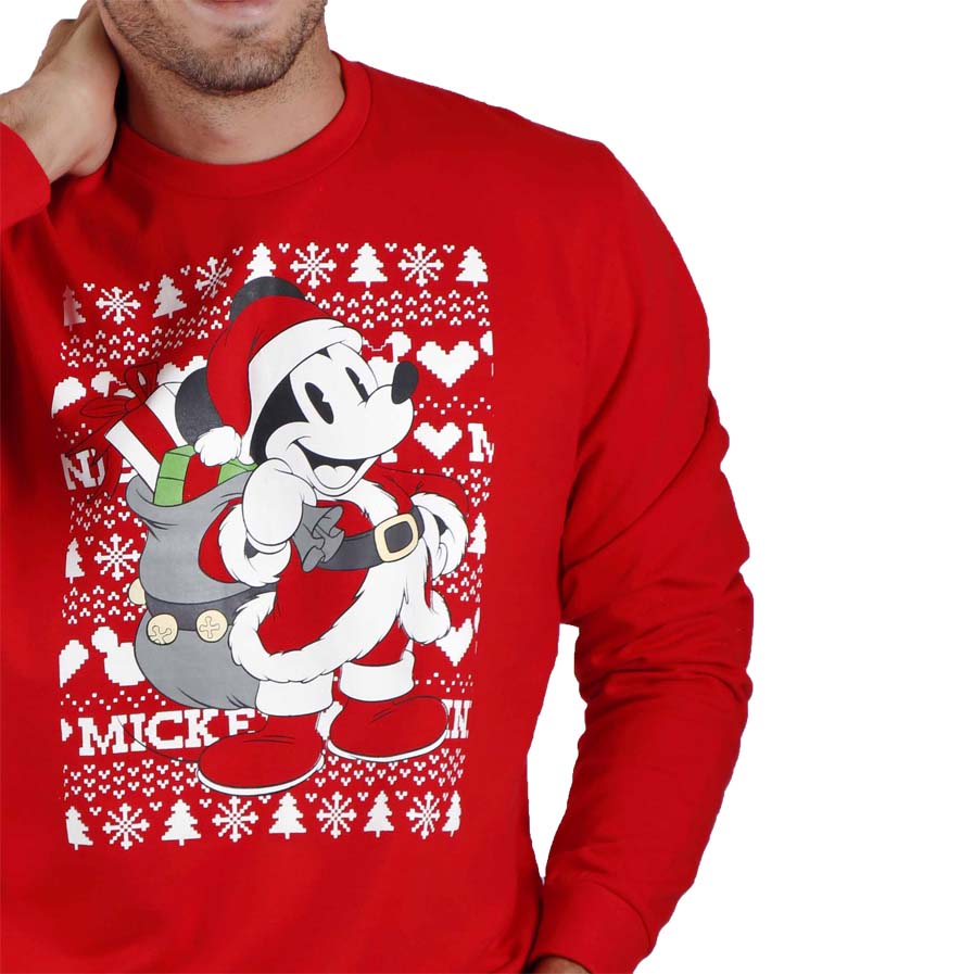 Christmas Sweatshirt Disney Mickey