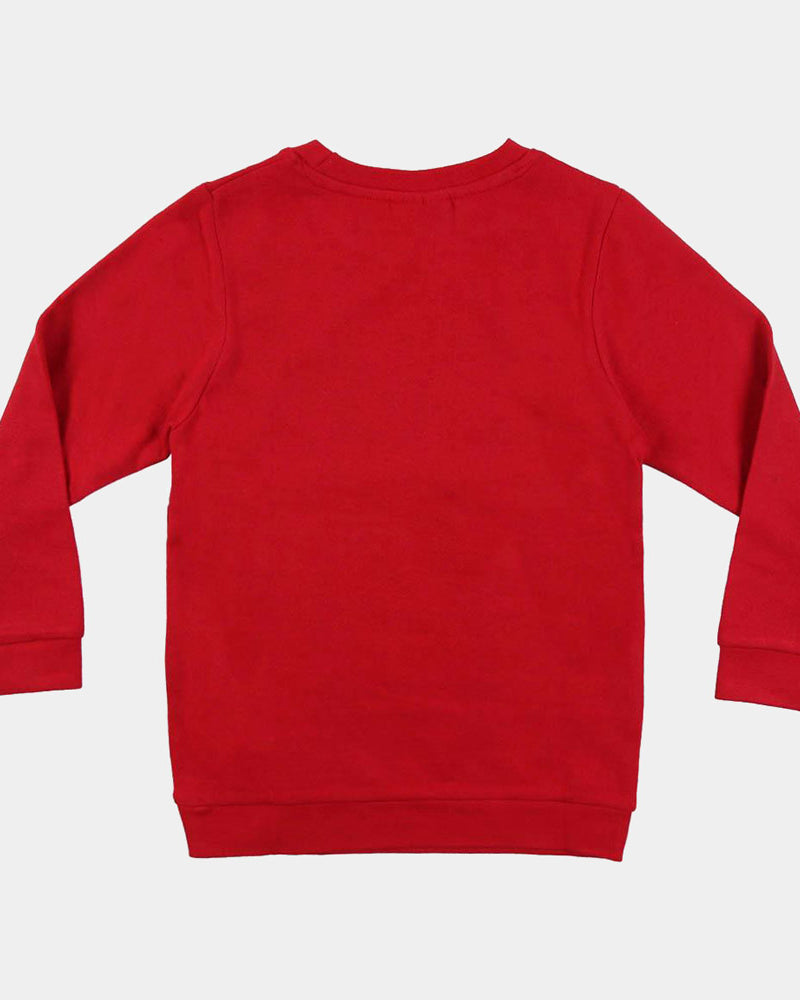 Girls and Boys Christmas Sweatshirt Mickey Back