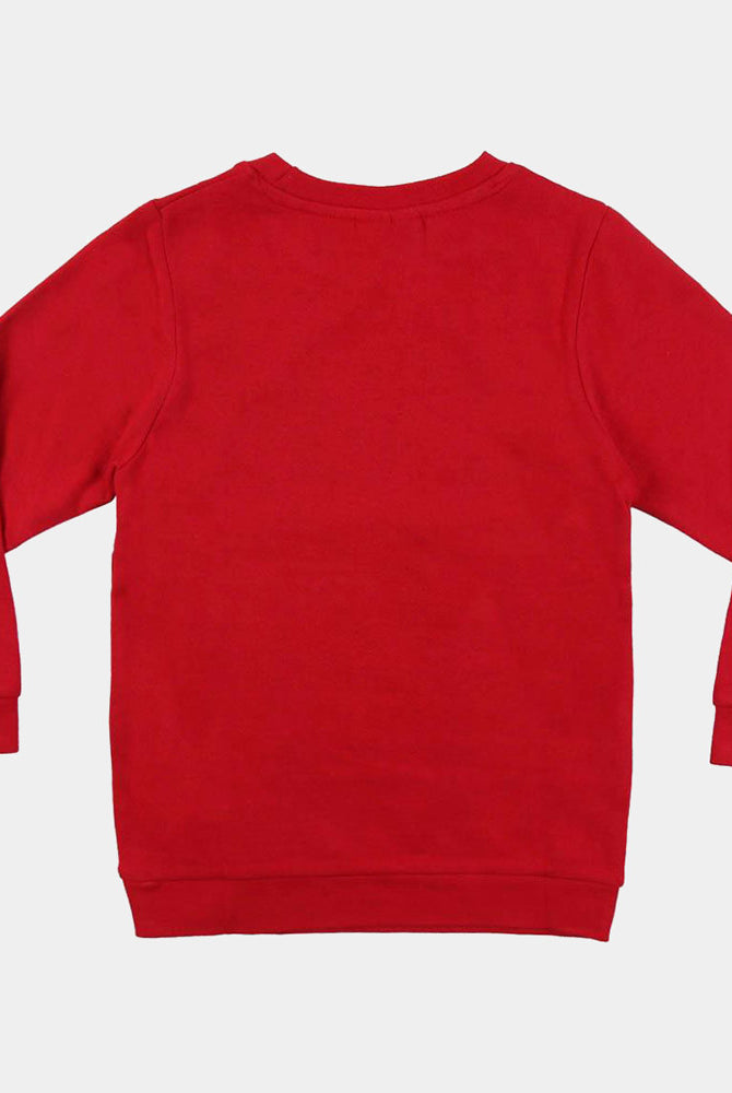 Girls and Boys Christmas Sweatshirt Mickey Back
