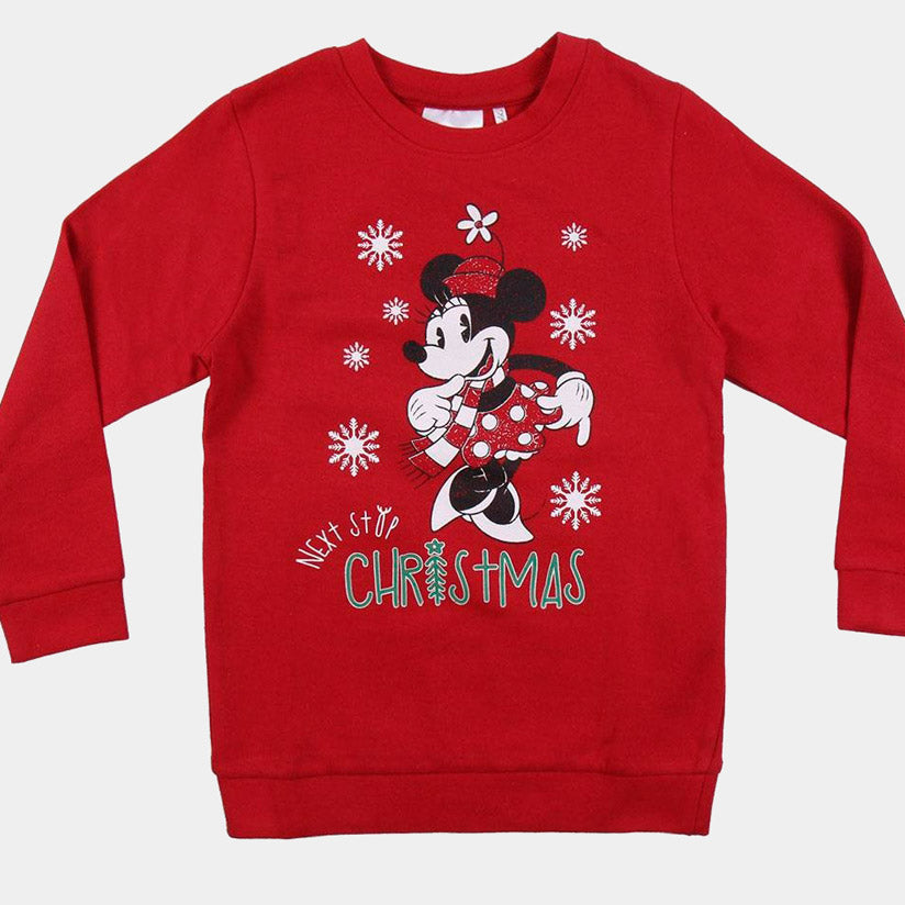 Girls and Boys Christmas Sweatshirt Minnie