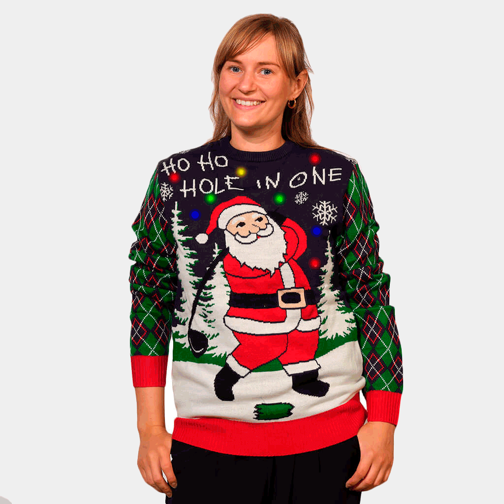 Golf christmas jumper sales
