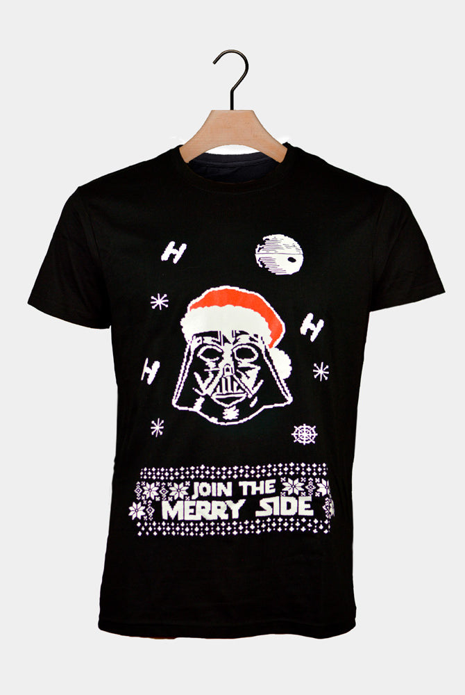 Mens and Womens Christmas T-Shirt Star Wars Darth Vader