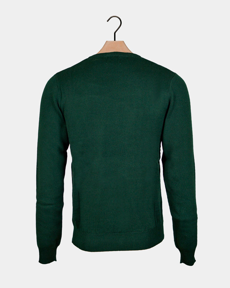 Organic Cotton Family Christmas Jumper Bite Me back