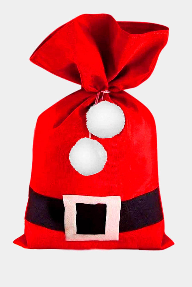 Red Mens Christmas Boxer Ho Ho Ho Bag Gift