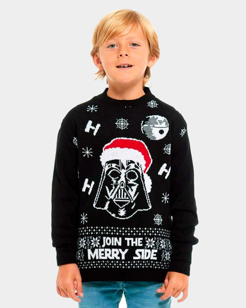 Star Wars Darth Vader Family Christmas Jumper Boys