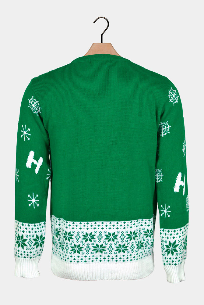Star Wars Yoda Christmas Jumper Back