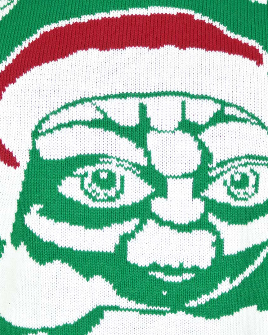 Star Wars Yoda Christmas Jumper Detail