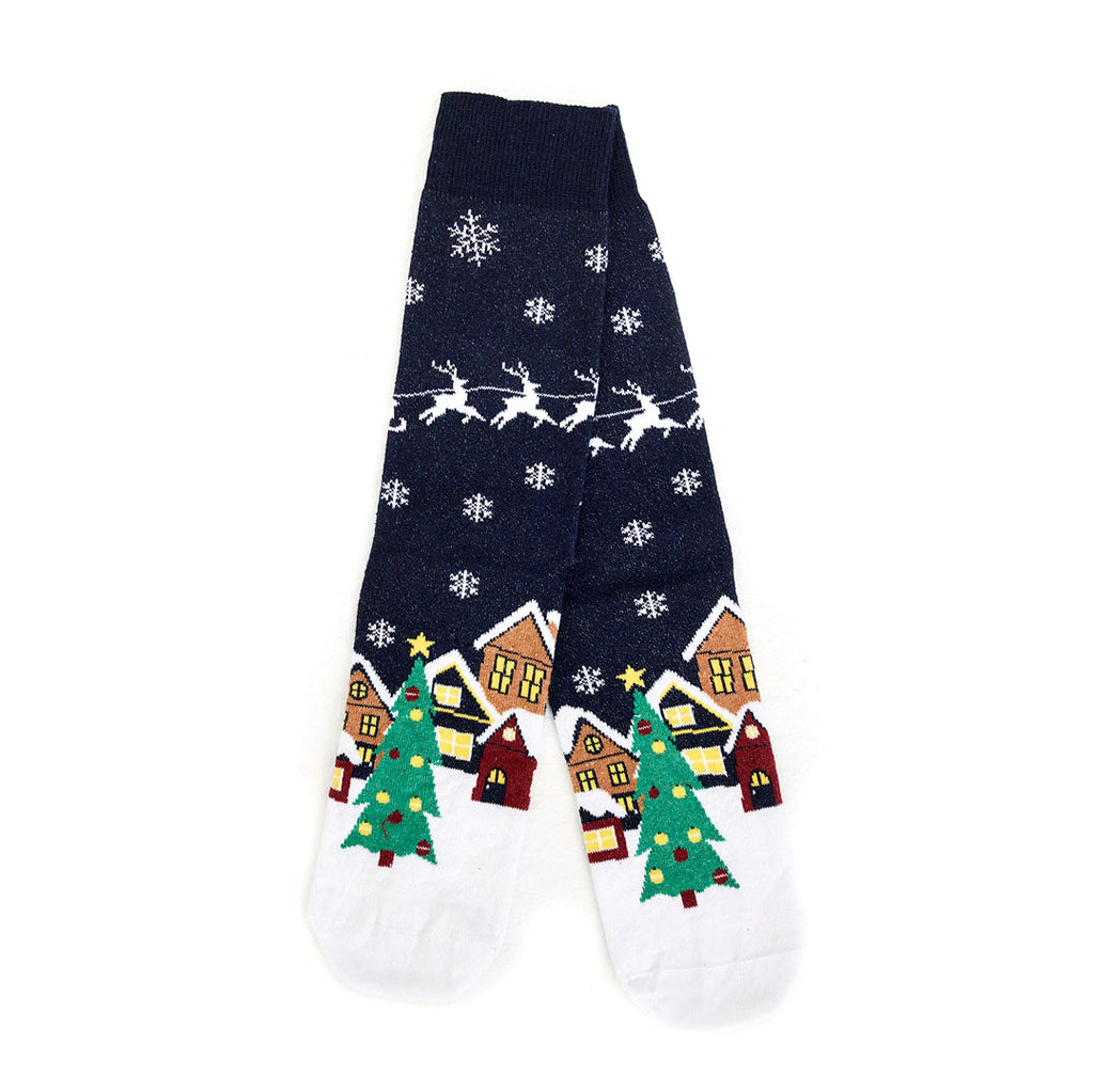 Unisex Christmas Socks Alaska