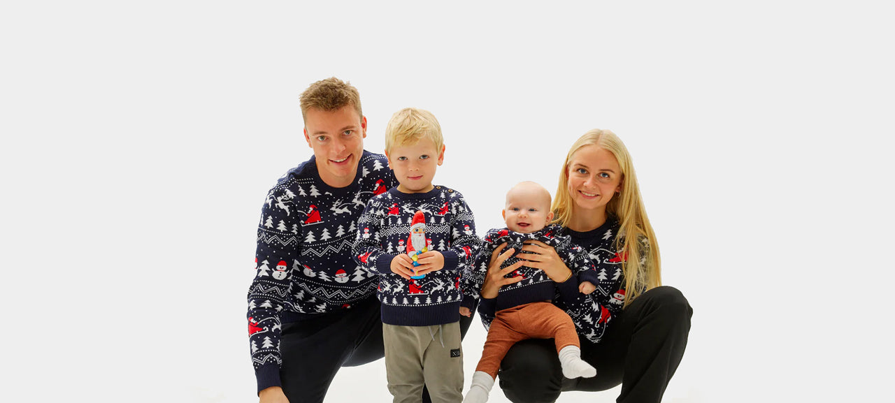 Family's Christmas Jumpers