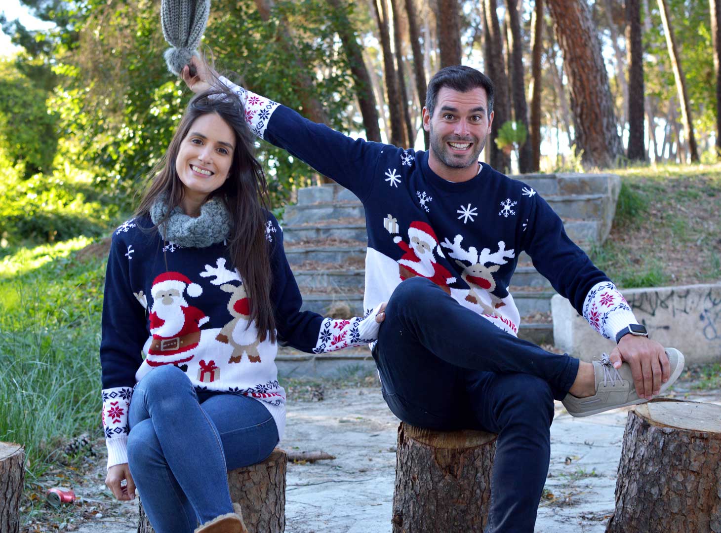 Couple´s Christmas Jumpers