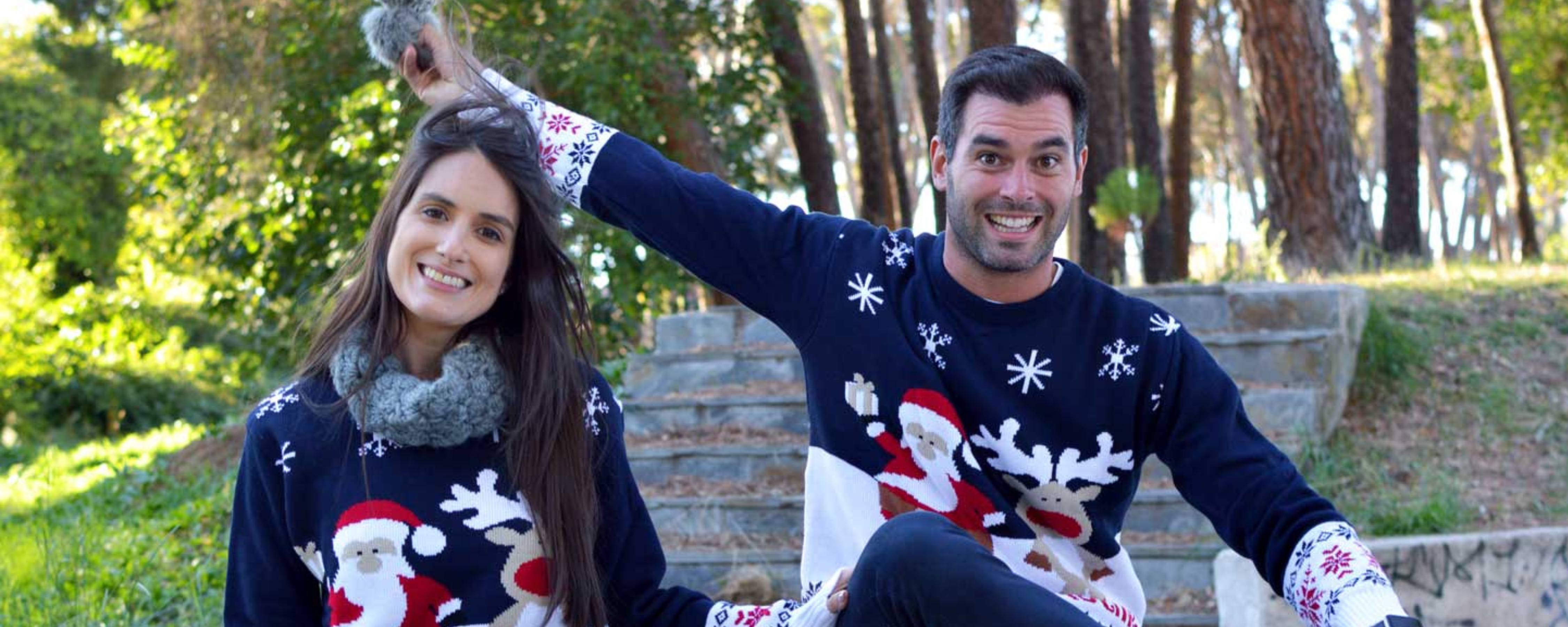 Couples Christmas jumpers