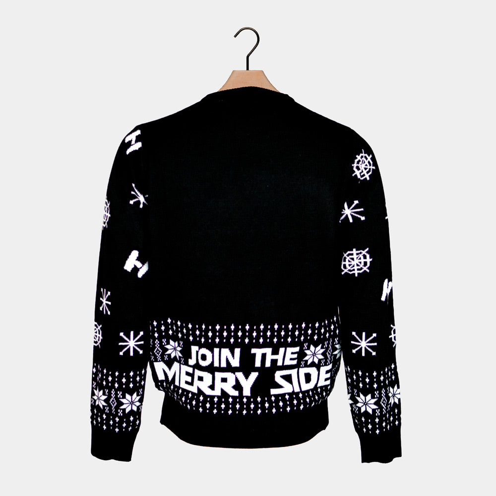 Join The Merry Side Family Christmas Jumper back