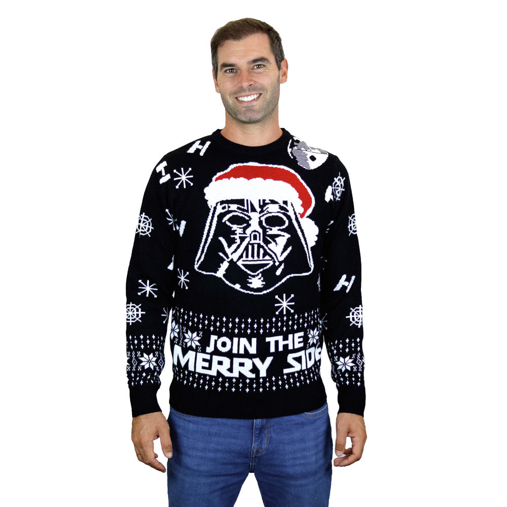 Mens Join The Merry Side Christmas Jumper