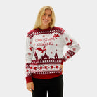 "Christmas is Coming" Christmas Jumper womens