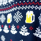 Christmas Jumper with Beer Pocket 3D detail 1