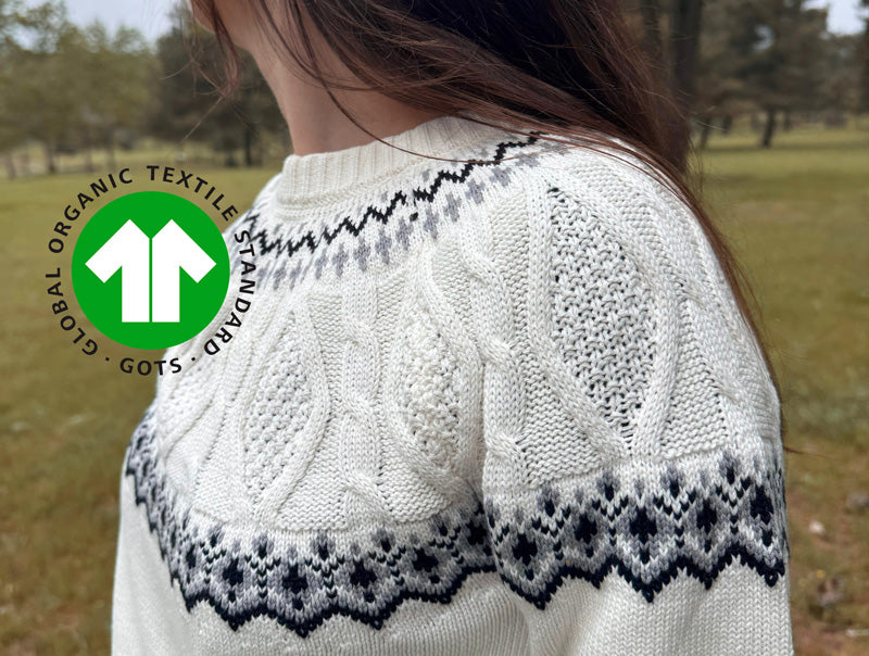 Christmas Jumpers Made with Certified Organic Cotton