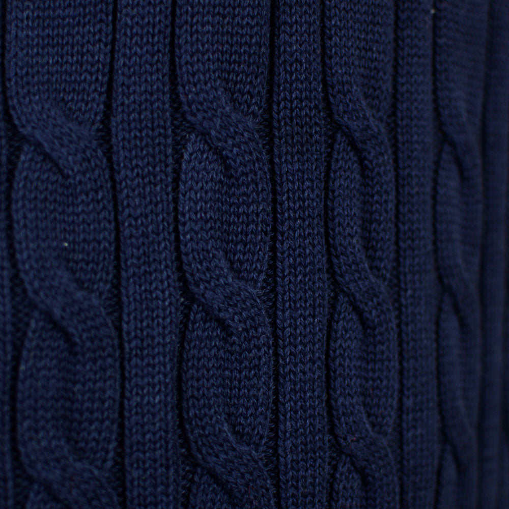 Classy Blue Womens Christmas Jumper Reindeers  Organic Cotton
