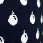 Blue Family Christmas Jumper Reindeers Snow
