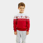 Boys Christmas Jumper Adorable Reindeer
