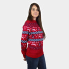 womens Canada Red Christmas Jumper