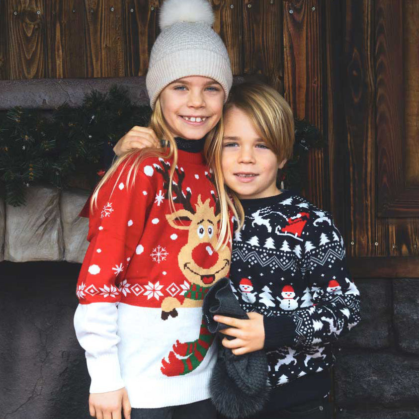 childrens christmas jumpers girls and boys