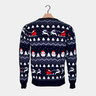 Trees, Snowmen and Santa Men's Christmas Jumper