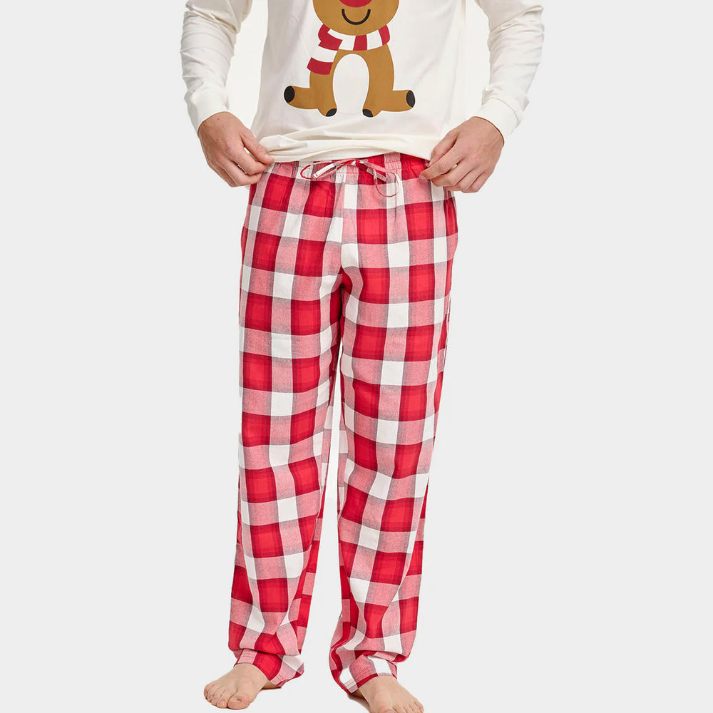 Christmas Pyjama for Women and Men Cute Reindeer
