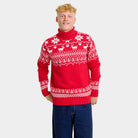 Classy Turtleneck Organic Cotton Mens Christmas Jumper Greenlandish
