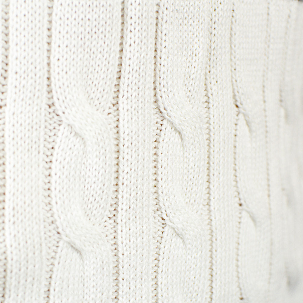 Classy White Jumper Reindeers Organic Cotton Mens Christmas 