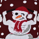 detail Couple's Christmas Jumper with Sexy Snowman