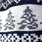 detail North Pole Blue Men's Christmas Jumper