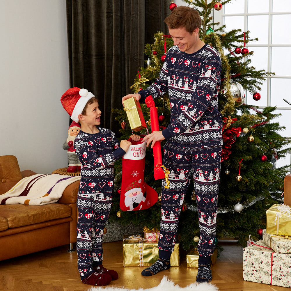 family pyjamas christmas jumpers