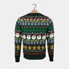 Happy Couples Green Christmas Jumper Holidays
