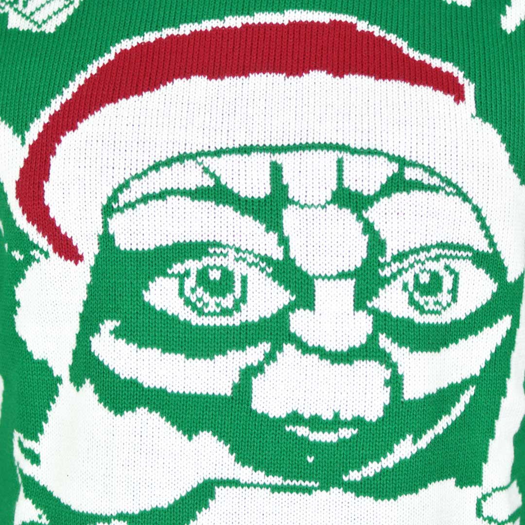 I am Not an Elf Men's Christmas Jumper detail