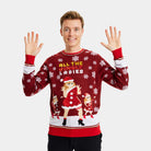 Jingle Ladies Couple's Christmas Jumper with Sequins mens