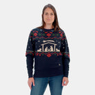 Mens Christmas Jumper Nativity Womens
