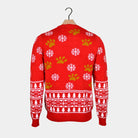 Puppy Red Men's Christmas Jumper 