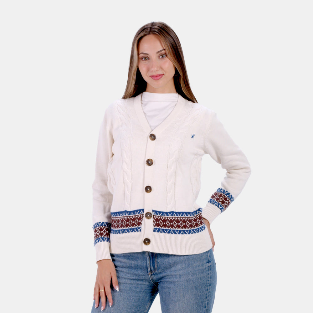 Organic Cotton Cardigan Couple Jumper Renne Women
