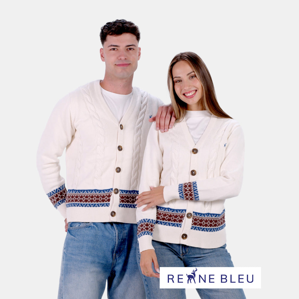 Organic Cotton Cardigan Couple Jumper Renne
