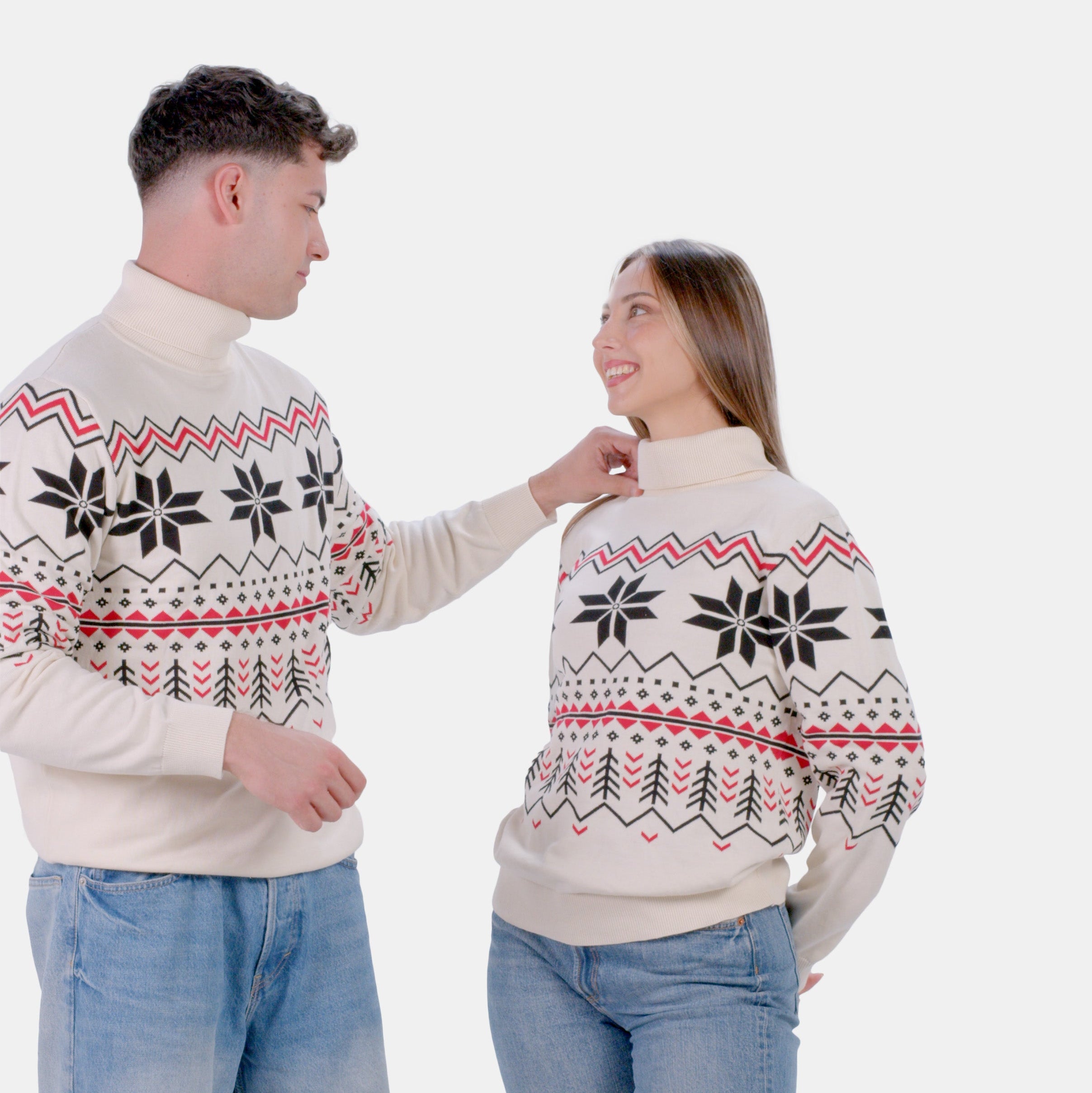 Organic Cotton Couple Jumper Après-ski
