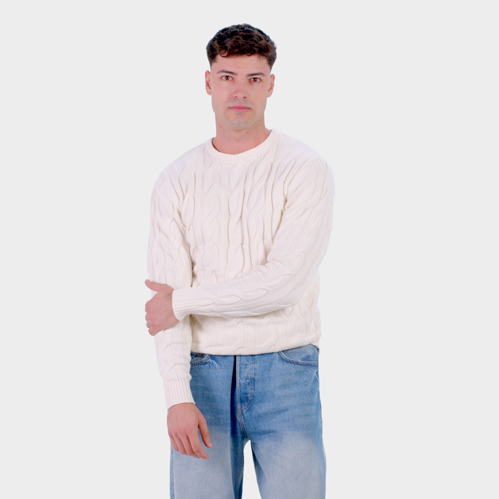 Organic Cotton Couple Jumper Snowfall Men
