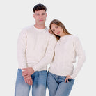 Organic Cotton Couple Jumper Snowfall
