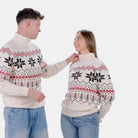 Organic Cotton Mens Jumper Après-ski Couple